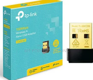 Tp-Link 150mbps Wireless N Nano USB Adapter// TPLINK ADAPTER