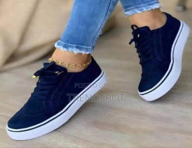 *Ladies Suede Sneakers*
*Sizes 37 - 42*
*Ksh 2000* - thumbnail 2