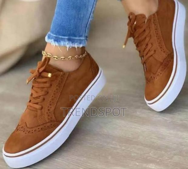 *Ladies Suede Sneakers*
*Sizes 37 - 42*
*Ksh 2000* - thumbnail 2