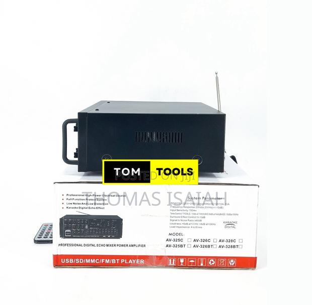 AV G12 Four Mic Input Bluetooth Stereo Audio Amplifier - thumbnail 4