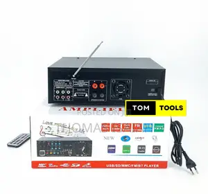 AV G12 Four Mic Input Bluetooth Stereo Audio Amplifier