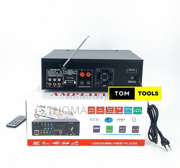 AV G12 Four Mic Input Bluetooth Stereo Audio Amplifier - thumbnail 5