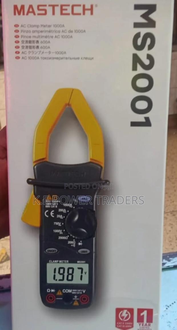 Mastech Digital Clamp Meter - main view