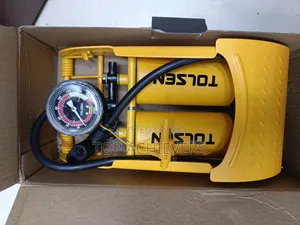 Foot Pump With a Guage