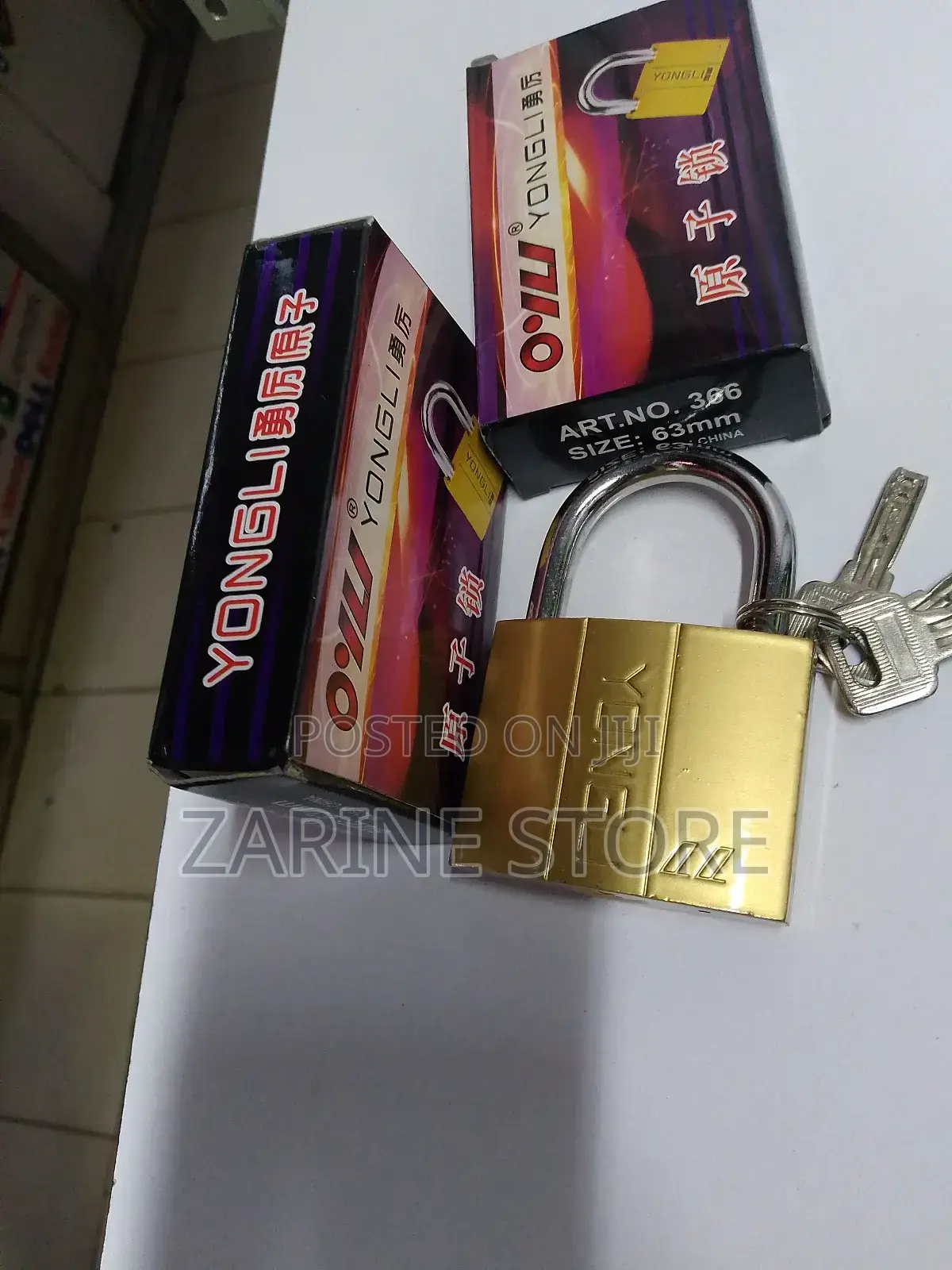 Yongli Padlock Size 63mm No.366