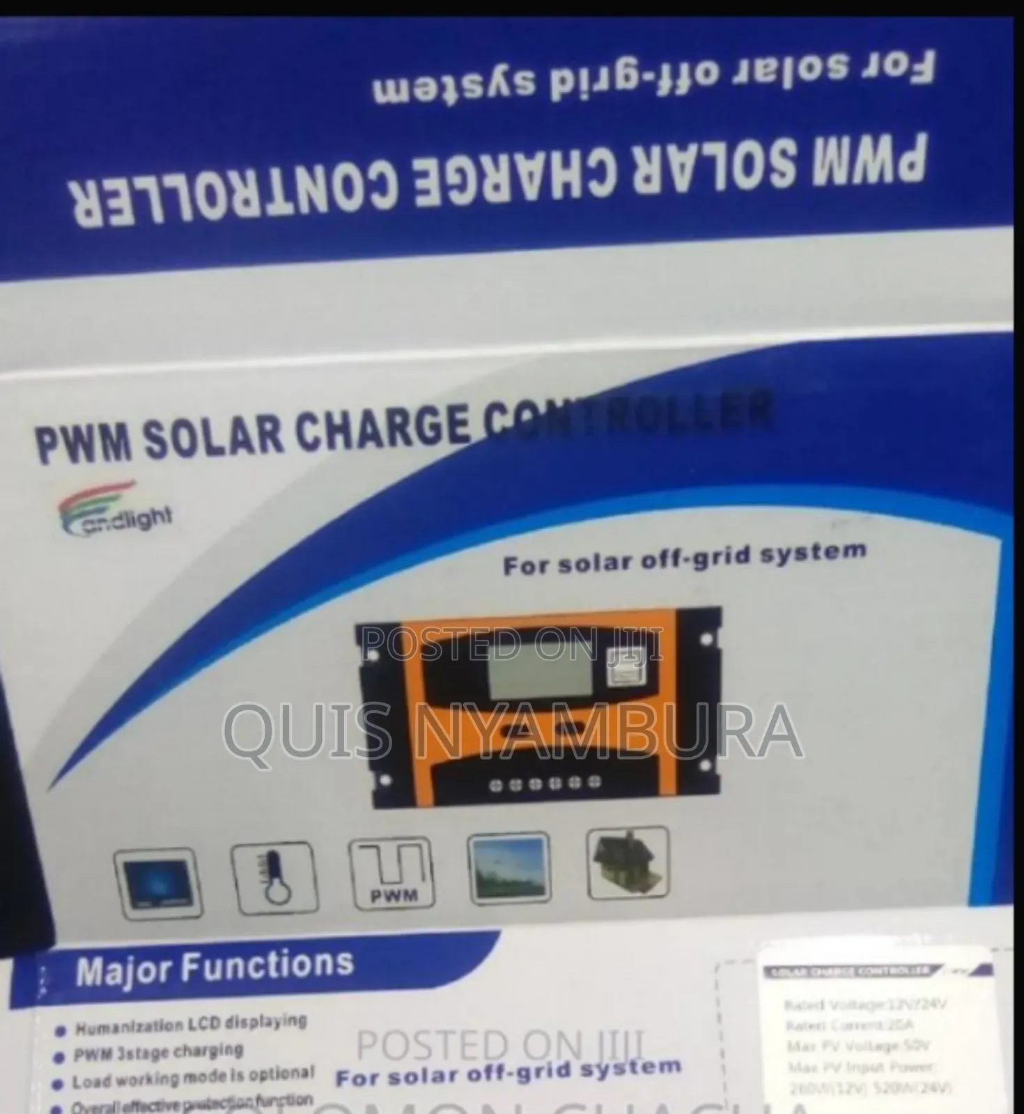 Solar Charge Controller 20A