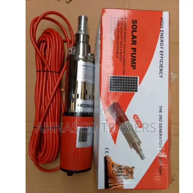 24V 250W High Lift Submersible Direct Solar Pump Connection