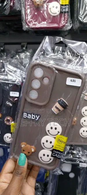 Frosted TPU Stick Doll Back Cover for Samsung A35