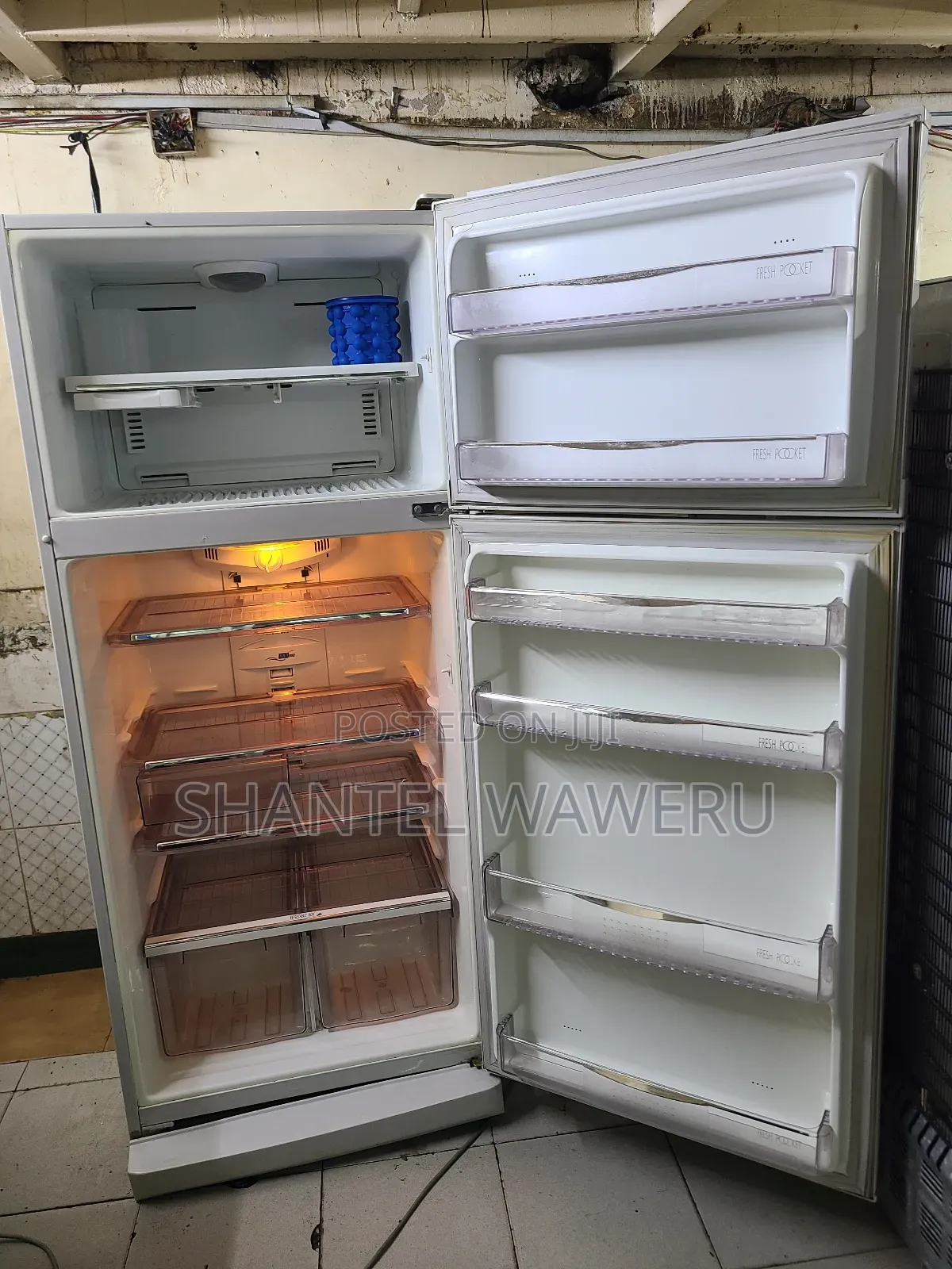 Large Double Door Fridge 500litres