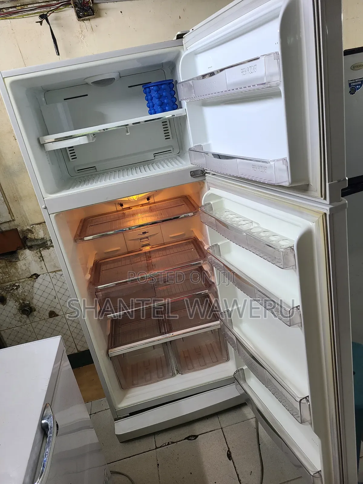 Large Double Door Fridge 500litres