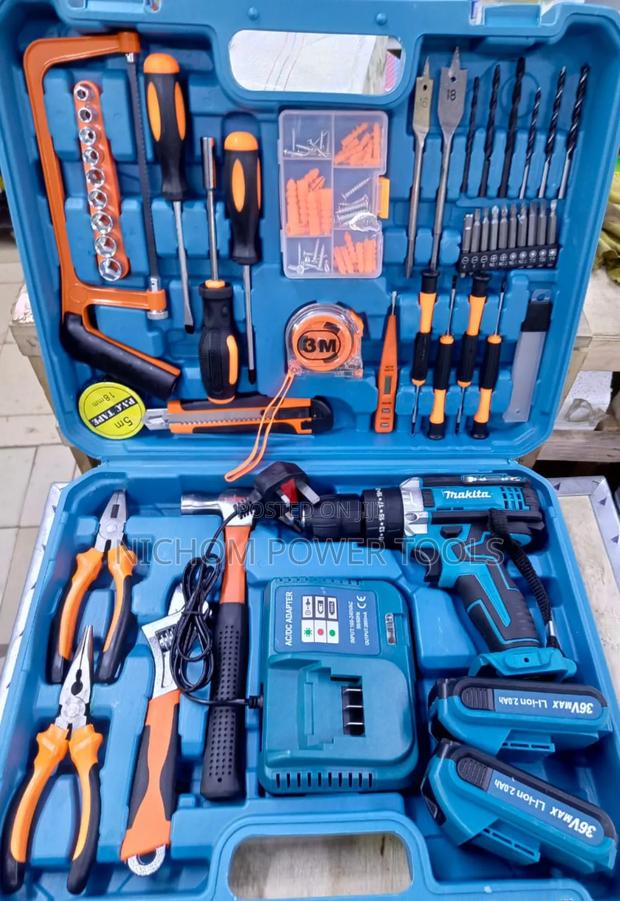 Complete 36v Makita Cordless Drillset - main view