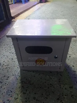 Lockable Meter Box<>Galvanized Meter Box