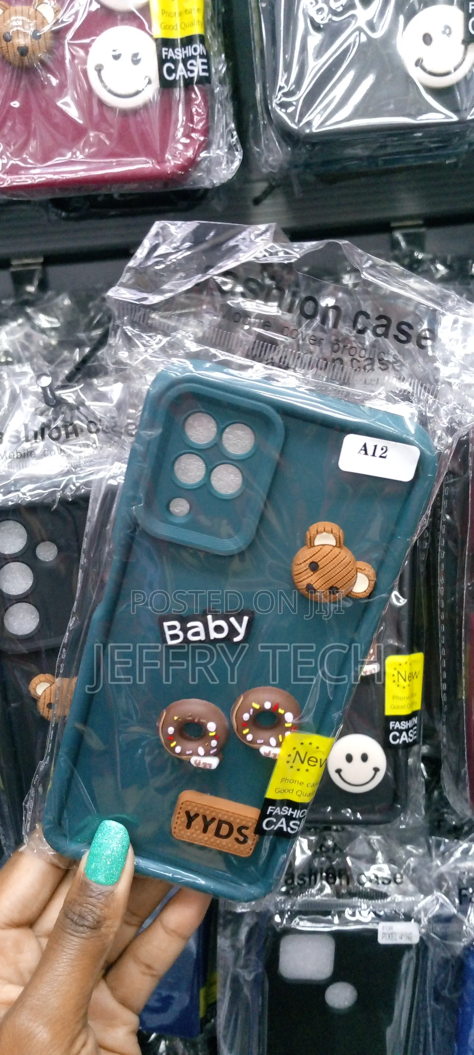 Greenfrosted TPU Stick Doll Back Cover for Samsung A12