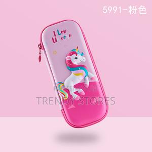 Unicorn Cartoon Themed Pencil Pouch - thumbnail 2