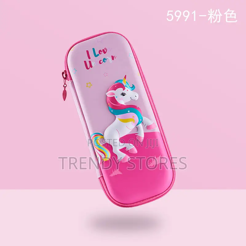 Unicorn Cartoon Themed Pencil Pouch
