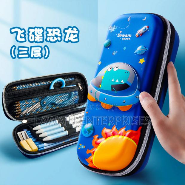 Space Cartoon Themed Pencil Pouch - main view