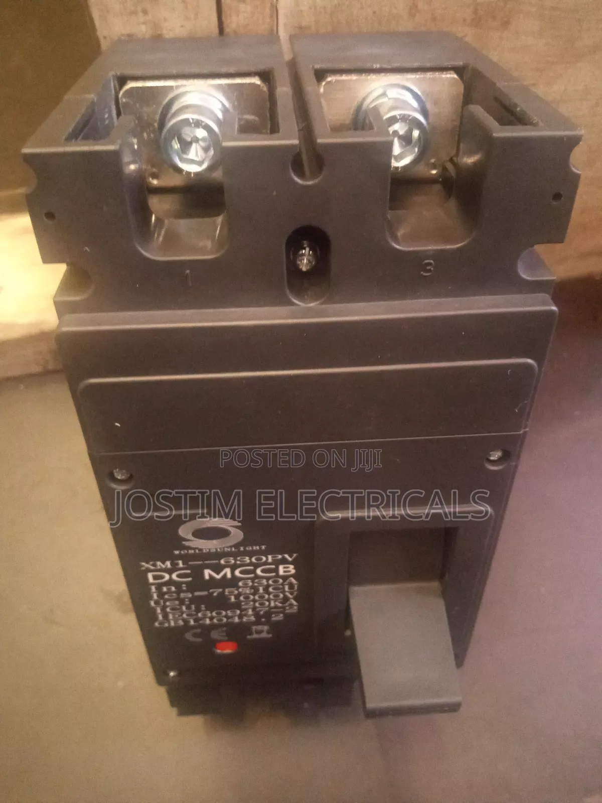 DC McCb 630A 1000v Solar Circuit Breaker