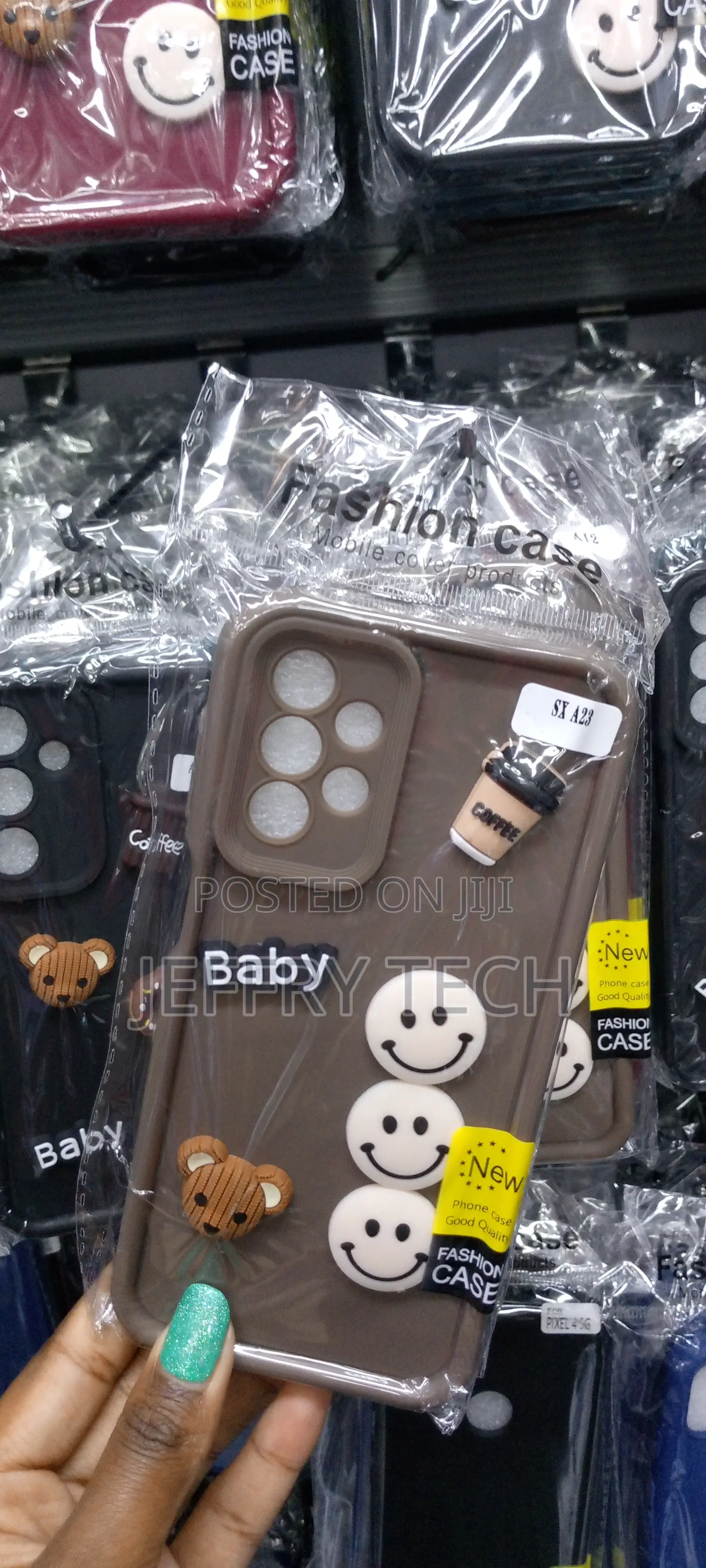 Samsung SXA23 Case 3D Cute Cartoon Bear Phone Cases Fashion