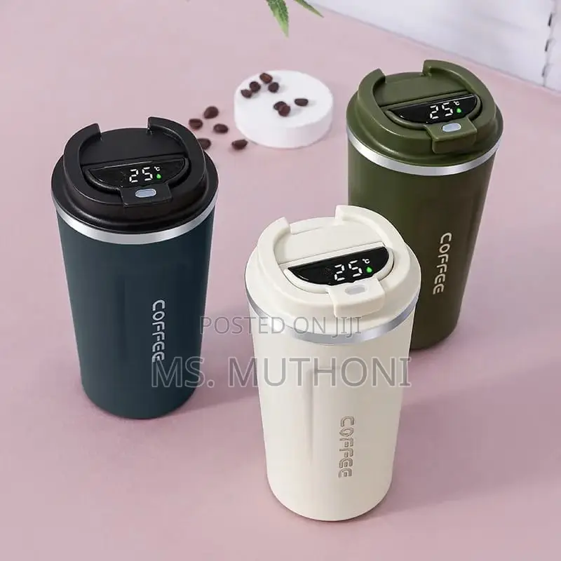 Digital Stainless Steel Thermometer Cup