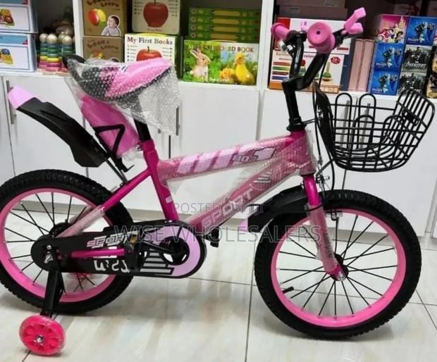 * Size 16 Kids Sports Bike With Support*