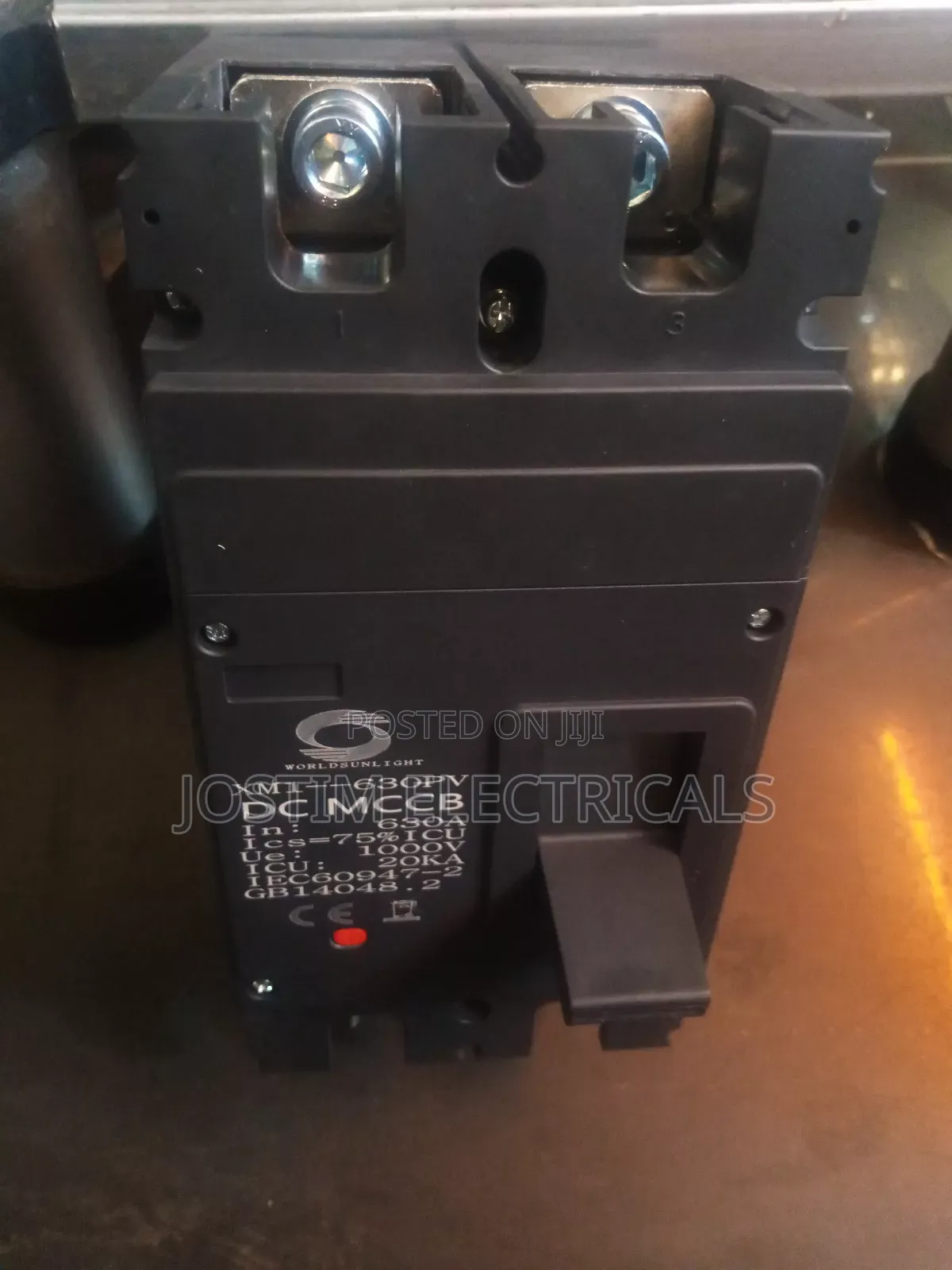 2p DC McCb 1000v Solar Power Circuit Breaker