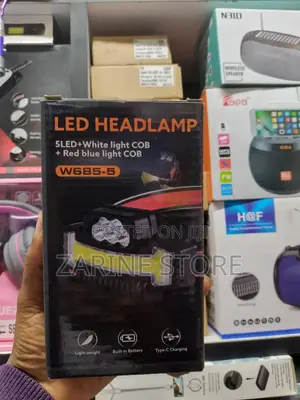 Led Headlamp Headlight With Zooming Factor, Type C Charging