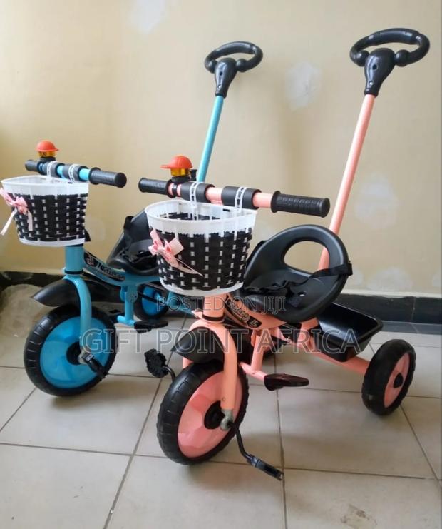 Push Handle Kids Tricycle