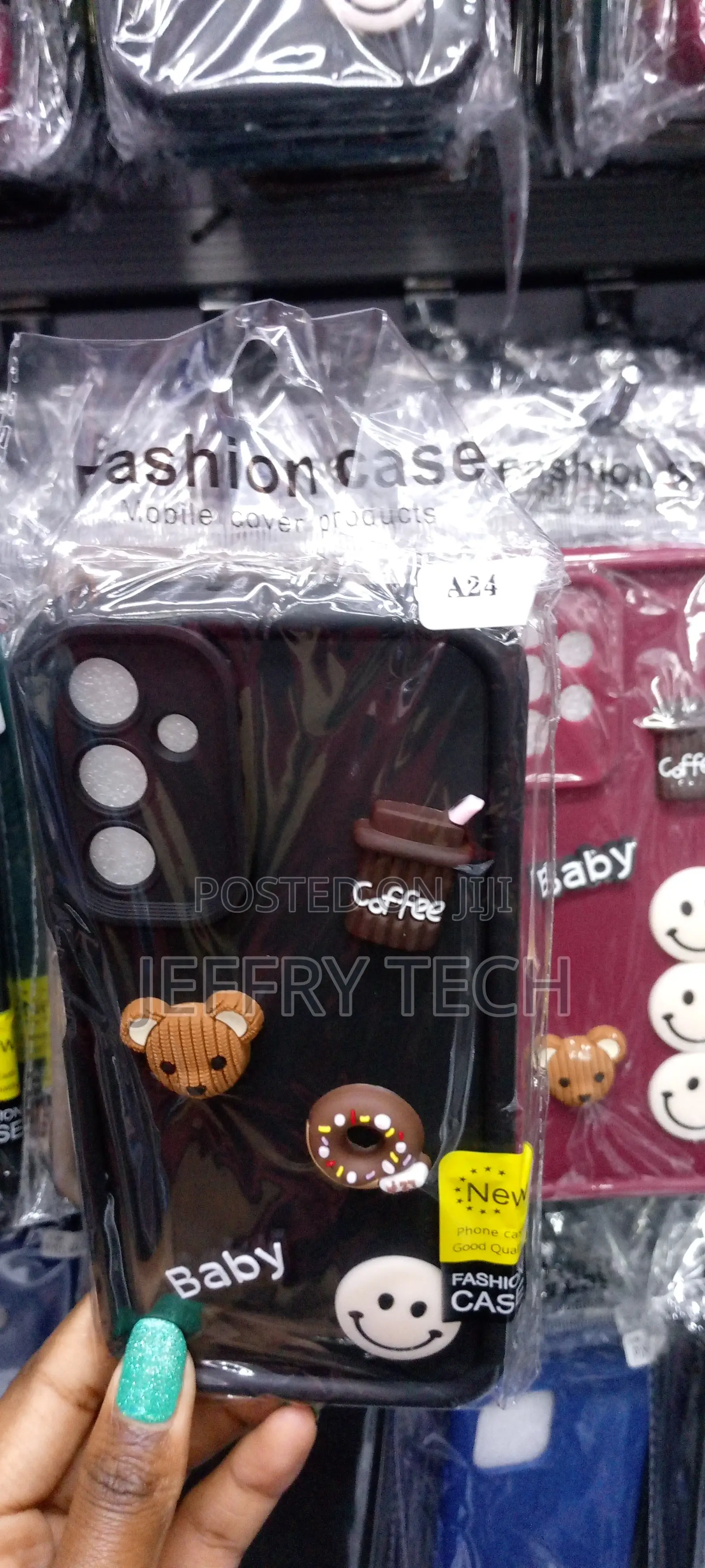Casing Samsung Galaxy A24 Design 3D Doll Cartoon