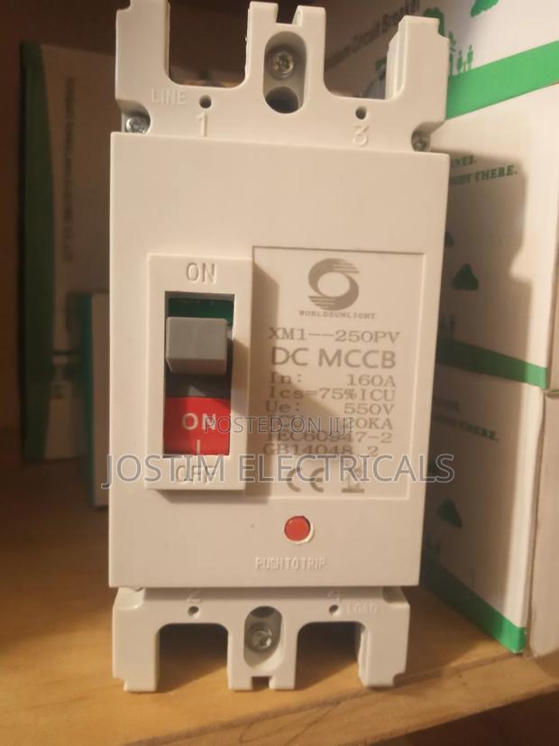 550voltage 160A Dc McCb - main view