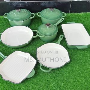 Heavy Quality Enamel Cast Iron Pots Sets - thumbnail 2