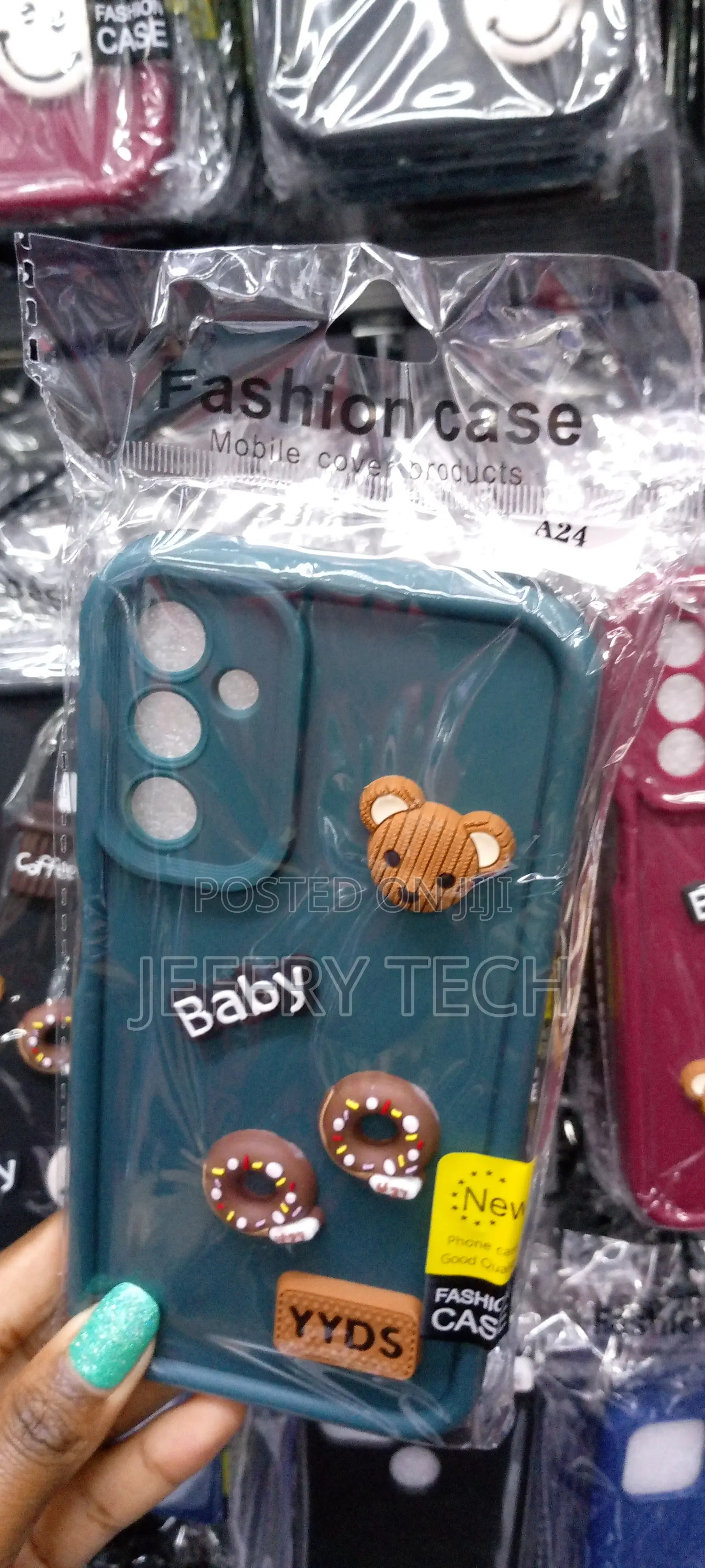 Back Cover for Samsung Galaxy A34 5G Cute New Curly Wave
