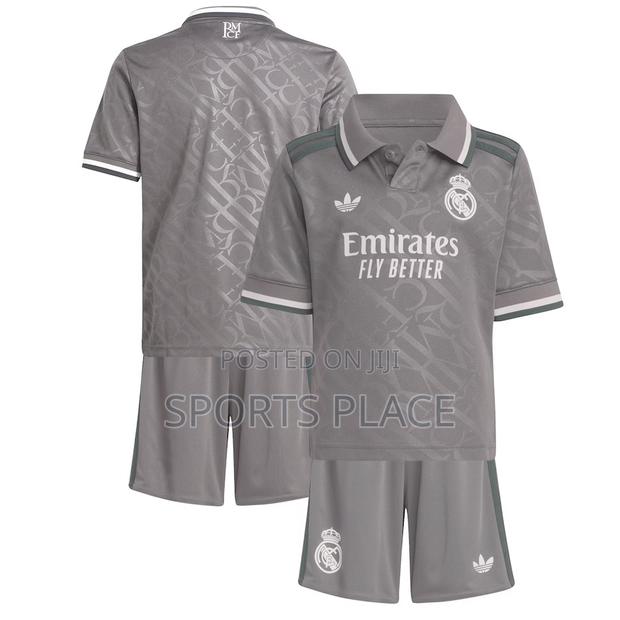 Real Madrid Third Kit 2024-2025 Kids