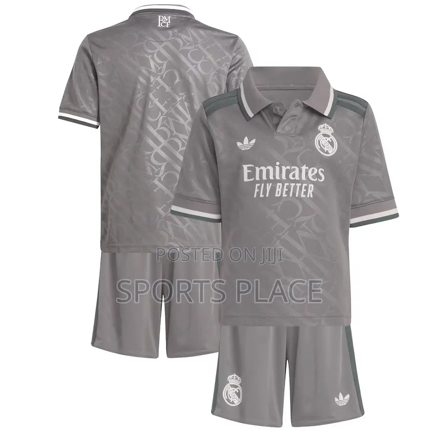 Real Madrid Third Kit 2024-2025 Kids