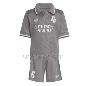 Real Madrid Third Kit 2024-2025 Kids