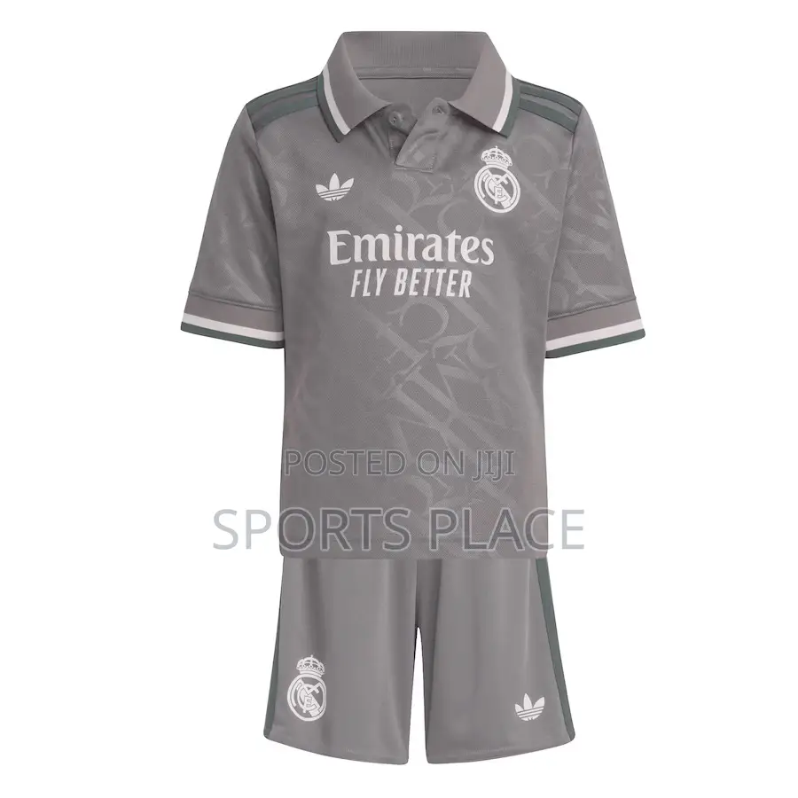 Real Madrid Third Kit 2024-2025 Kids