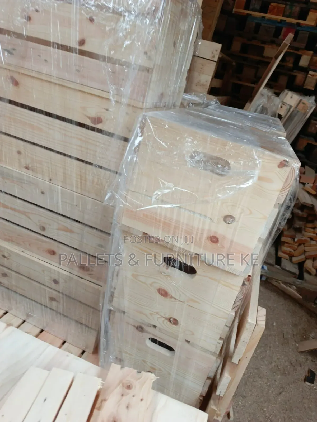 Varnished Crates 9887