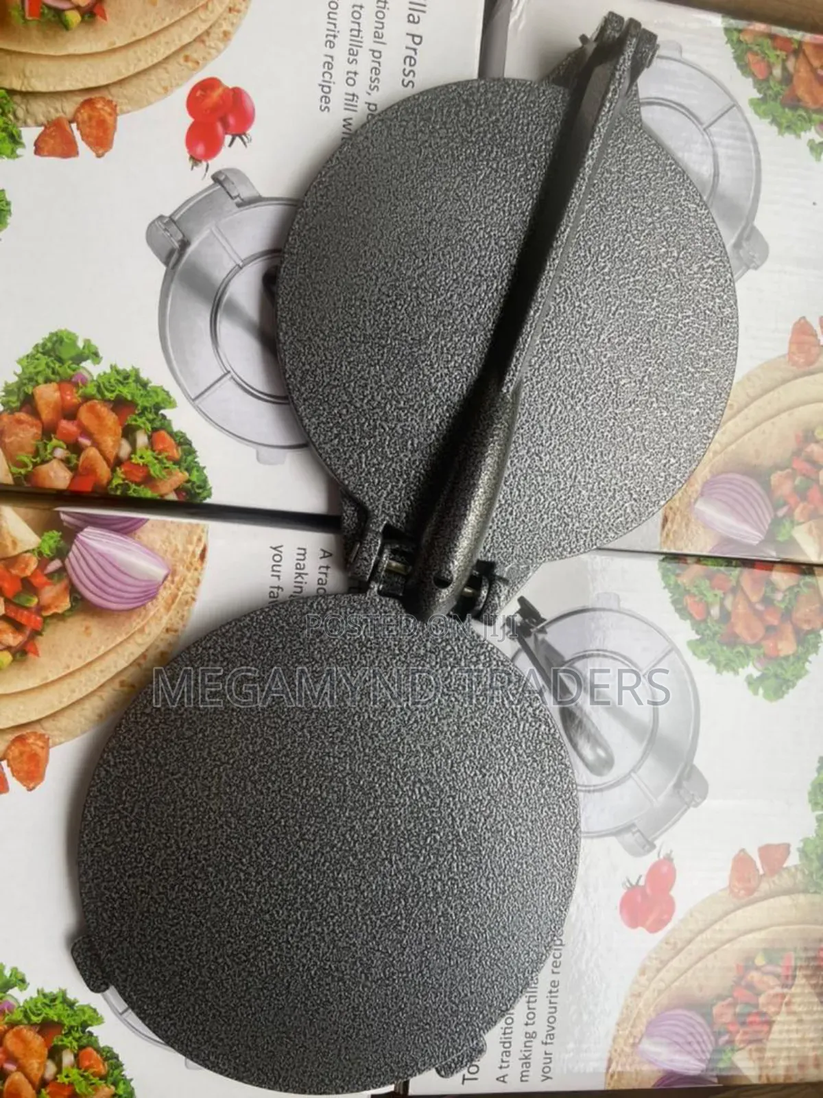 Tortilla Press/Aluminium Meat Press/Chapati Maker 20cm