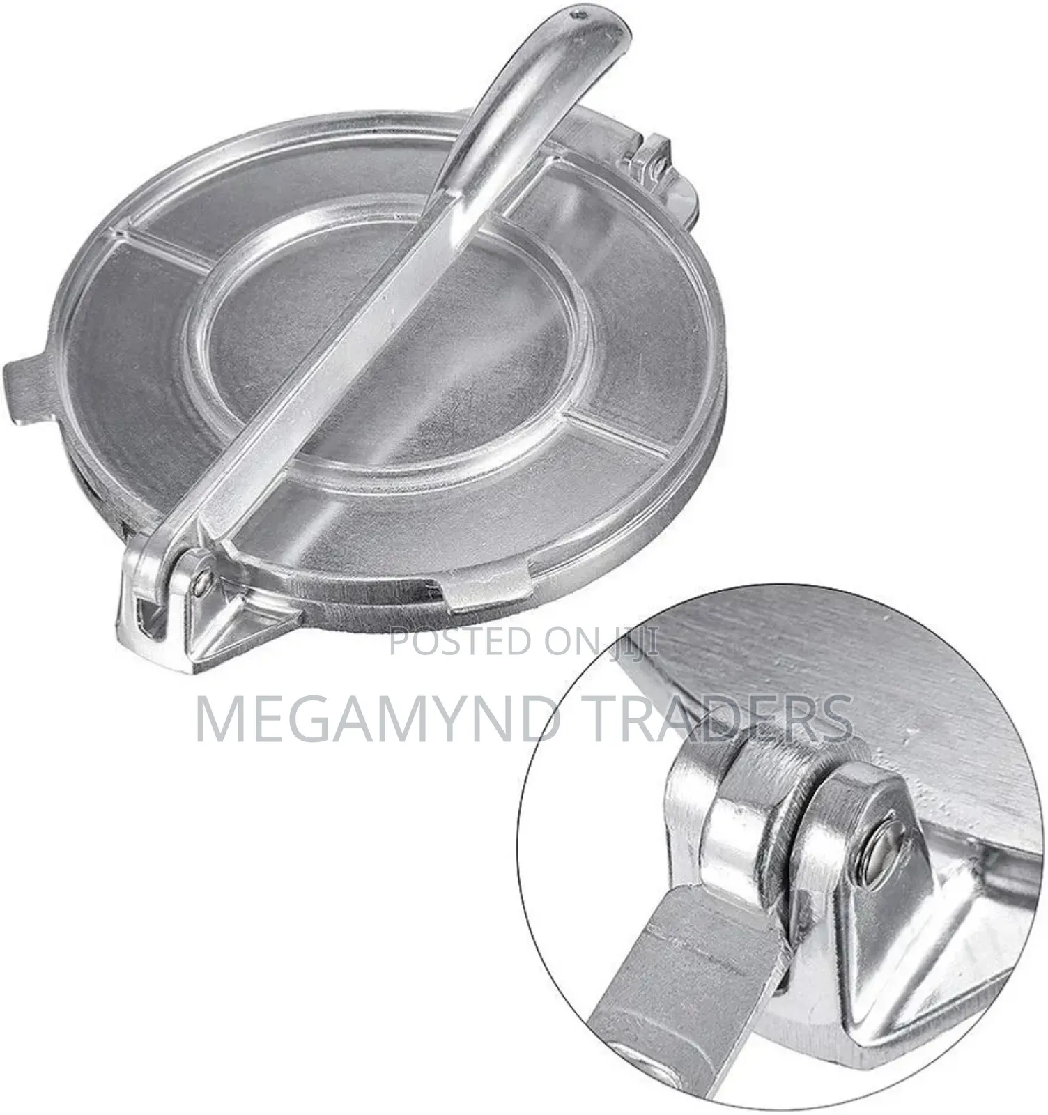Tortilla Press/Aluminium Meat Press/Chapati Maker 20cm