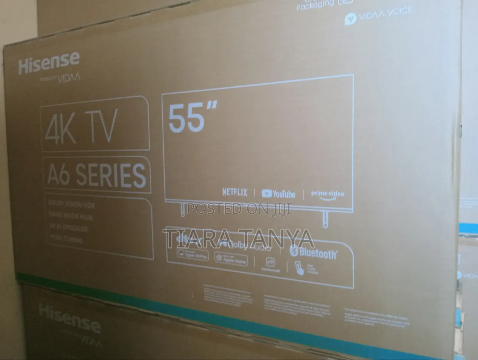 Hisense 55" Smart Uhd Vidaa Frameless TV
