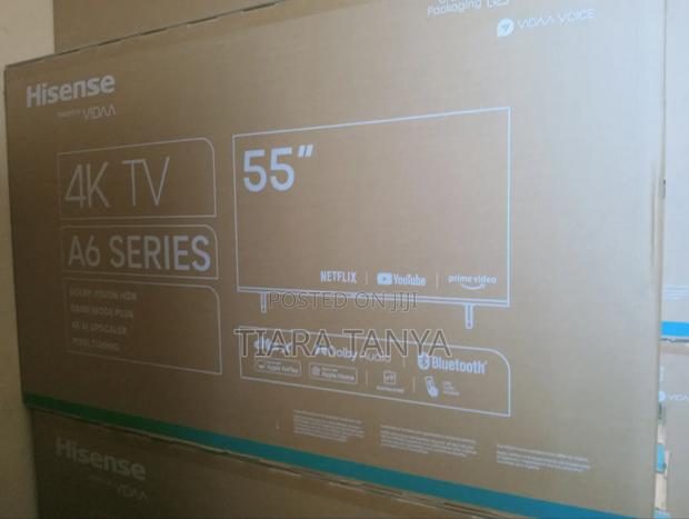 Hisense 55" Smart Uhd Vidaa Frameless Tv - main view