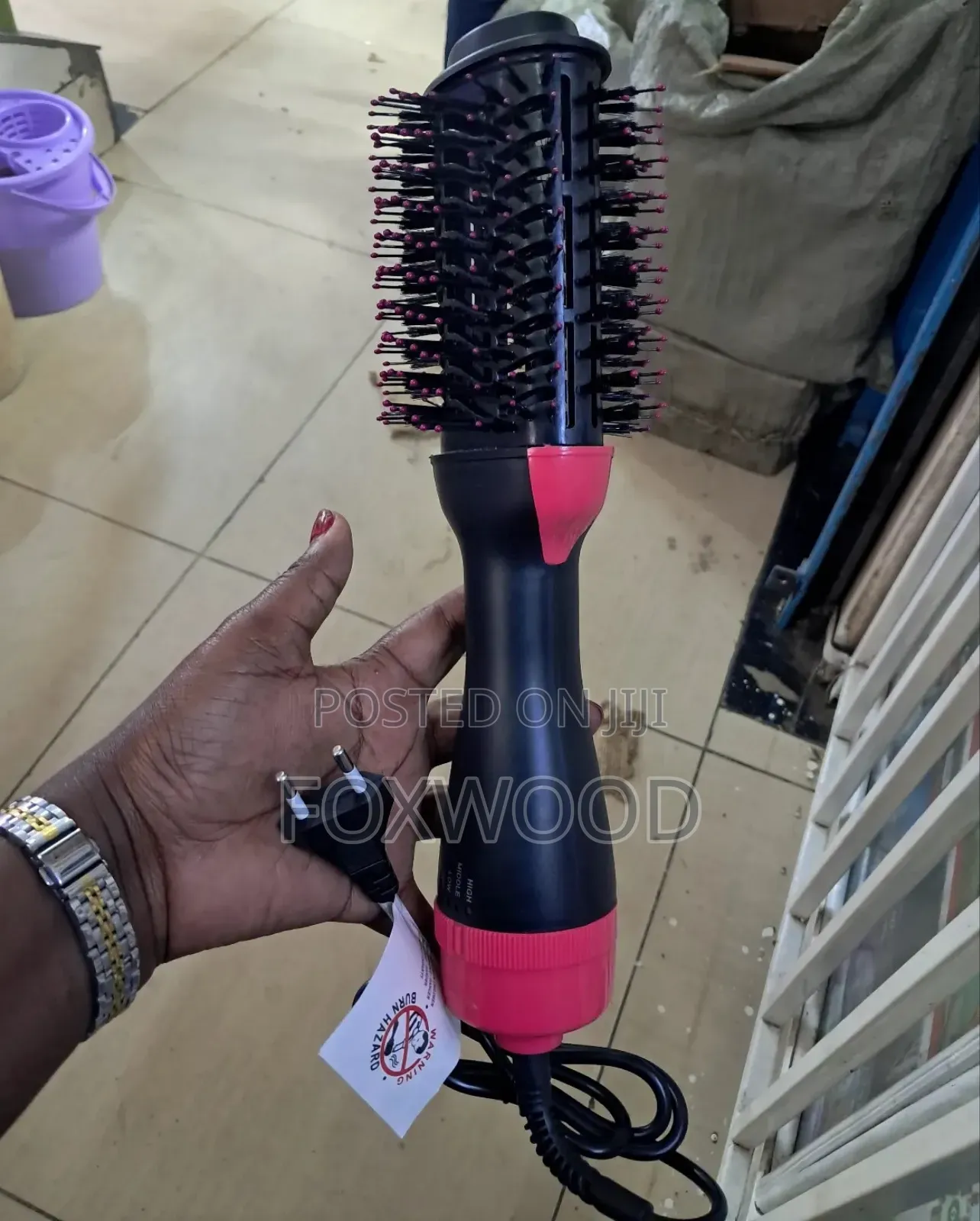 Electric Hair Straightener Brush