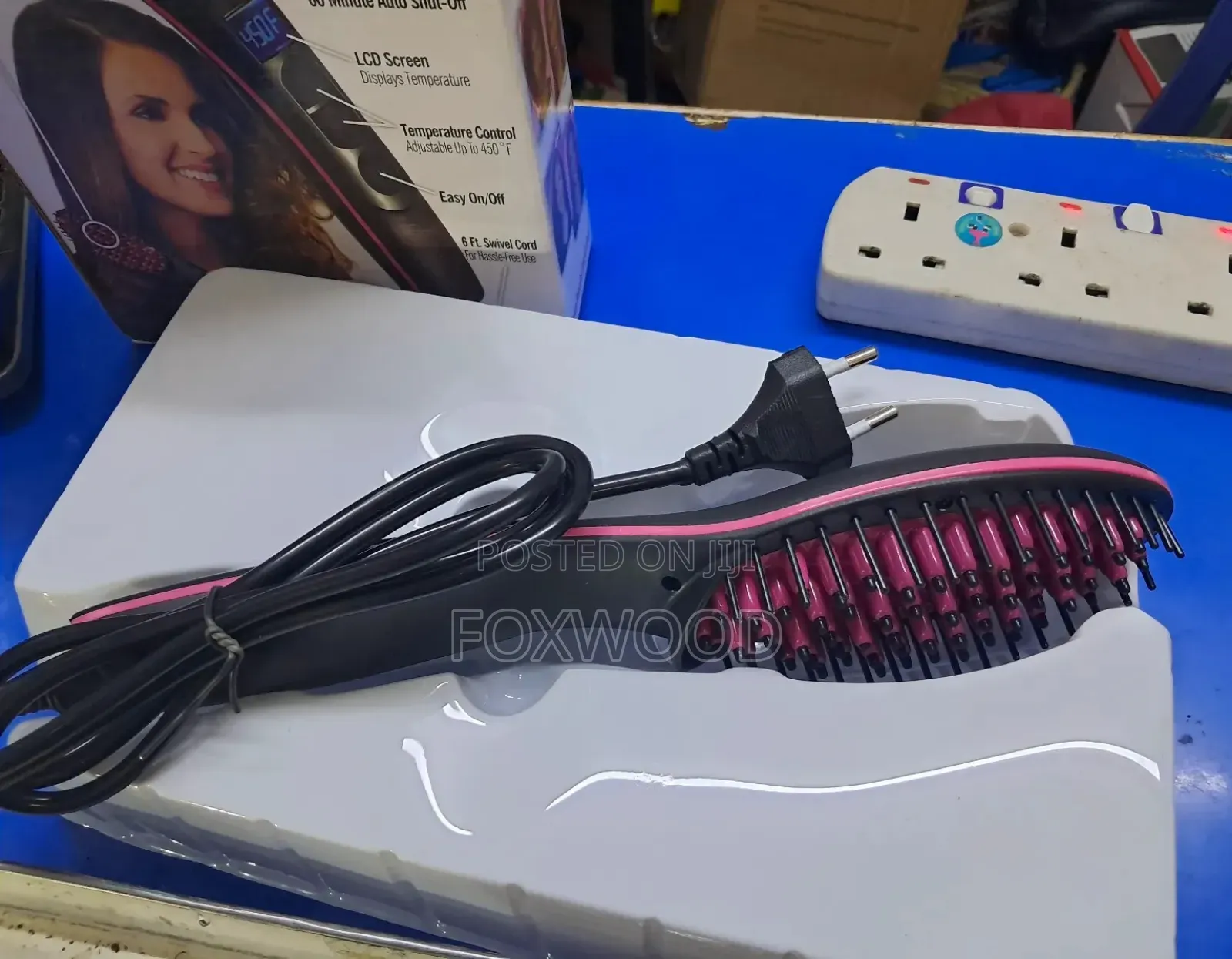 Simply Straight Hair Straightener Brush for Professional