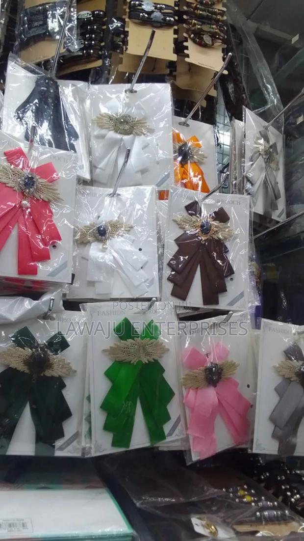 Unisex Paisley Ribbon Bow Ties - thumbnail 3