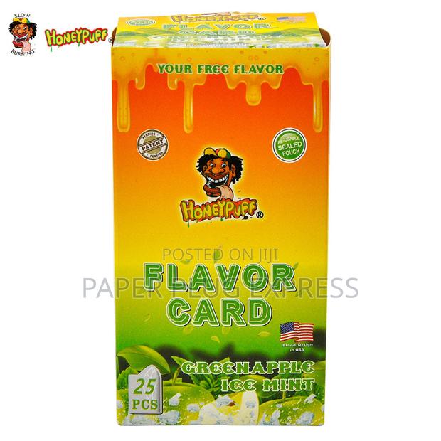 Honeypuff Green Apple Ice Mint Flavour Cards Insert Infusion - thumbnail 4