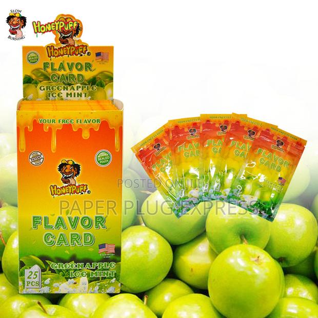 Honeypuff Green Apple Ice Mint Flavour Cards Insert Infusion - thumbnail 3