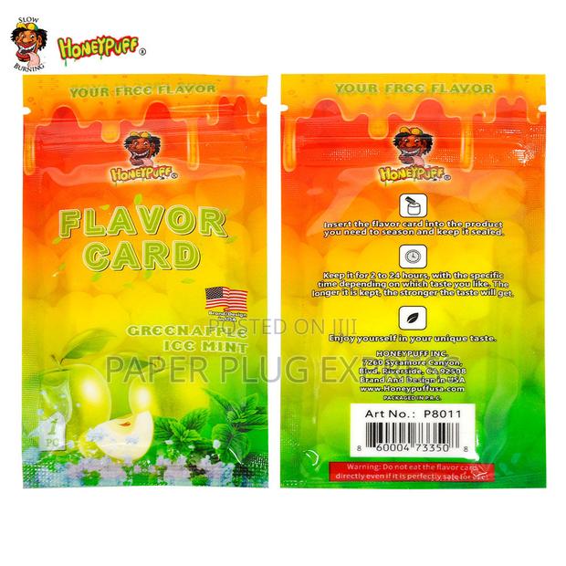 Honeypuff Green Apple Ice Mint Flavour Cards Insert Infusion - thumbnail 6