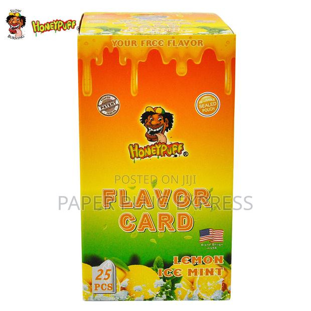 Honeypuff Lemon Ice Mint Flavour Cards Insert Infusion - thumbnail 5