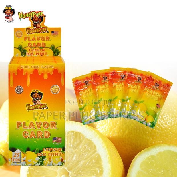 Honeypuff Lemon Ice Mint Flavour Cards Insert Infusion - thumbnail 6