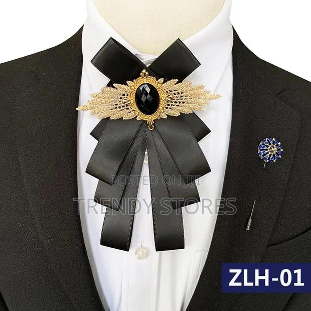 Classic Unisex Ribbon Bow Ties - thumbnail 2