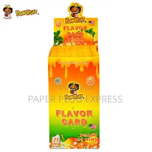 Honeypuff Flavour Cards Insert Infusion - Peach Ice Mint